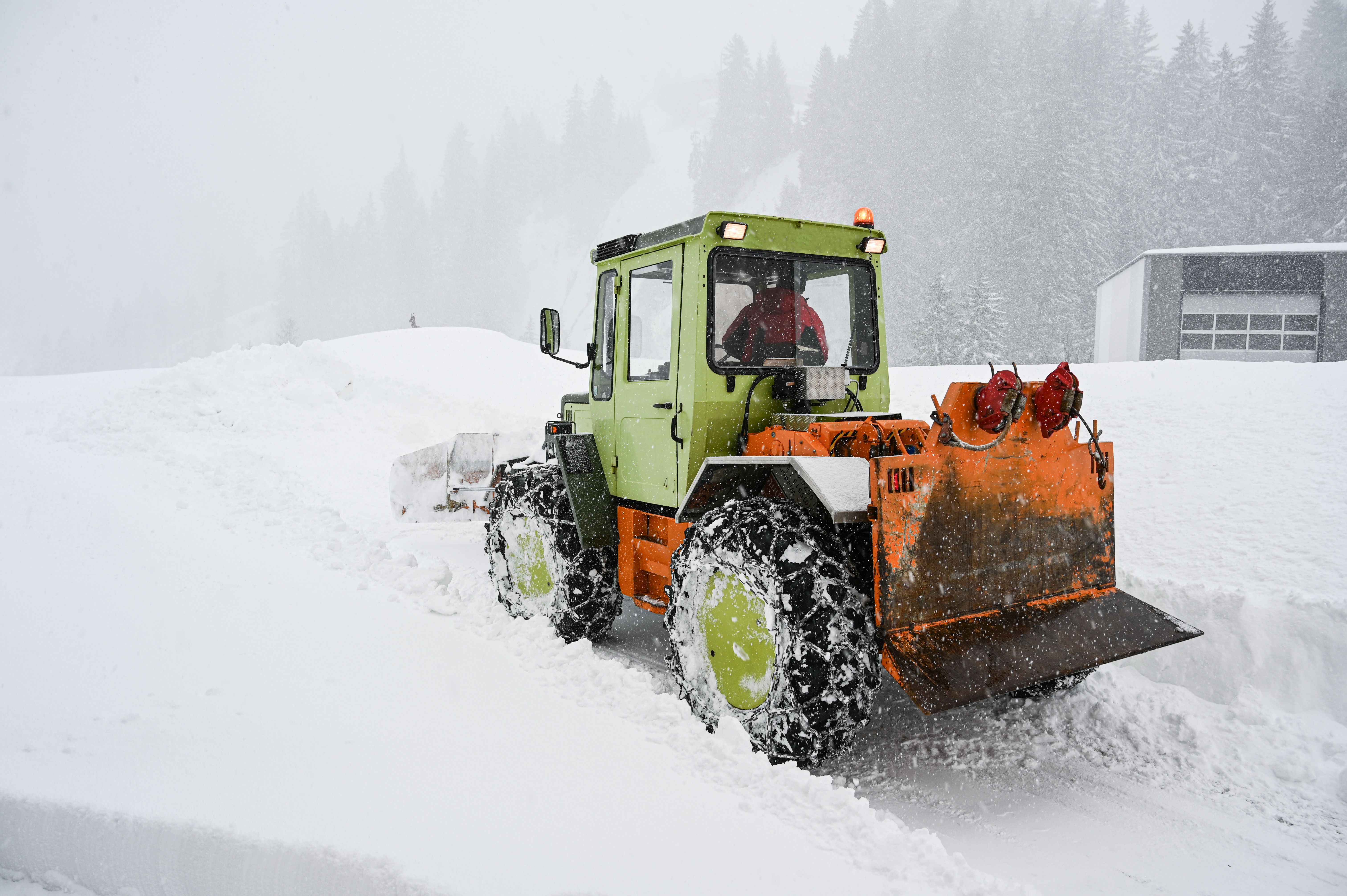 Snow plowing / winter service